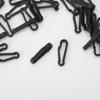 100 шт. Мини-пластиковые карабины Пряжки-клипсы для паракорда Брелока Ремешка сумки Запчасти