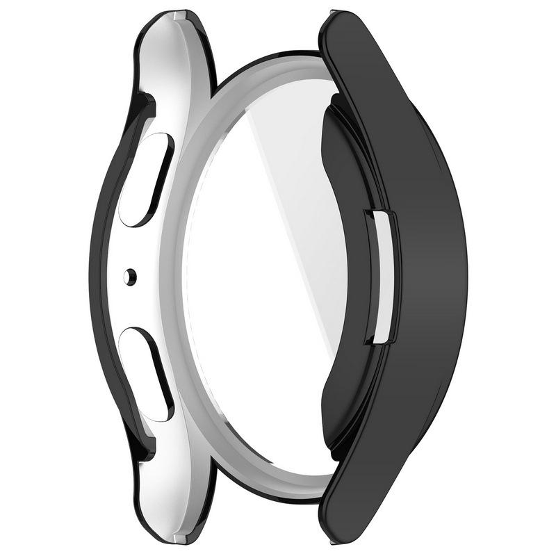 Совместимо с Samsung Watch 7: Мягкий чехол с полным покрытием 40 мм/44 мм, гальванизированный TPU - Разноцветный