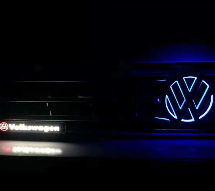 Светодиодный 3D значок задней двери Volkswagen для Golf 6, Magotan, Tiguan, Bora