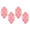 4pcs Palm Shaped Massage Glove Manual Glove Massager with 7 Roller Balls for Body Massage