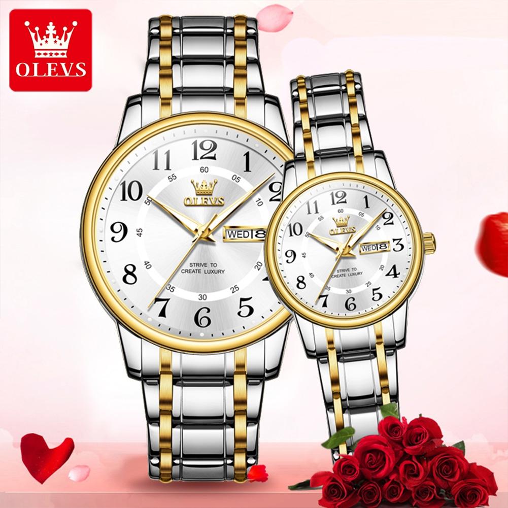 OLEVS Брендовые часы Новые простые кварцевые часы для любителей выражений Нишевые женские часы Женские часы