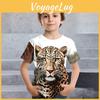 3d Animal Lion New 2025 Print Boy T Shirts Kids T Shirt For Boys Short Sleeve Top Tee Boy Clothes Summer