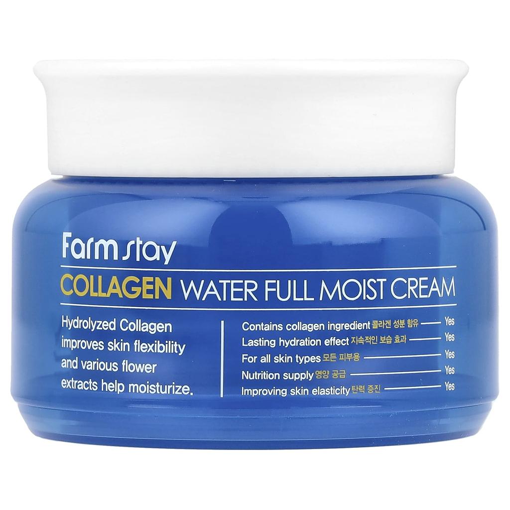 Farmstay Collagen Water Full Moist Cream, 100g (3.52oz)