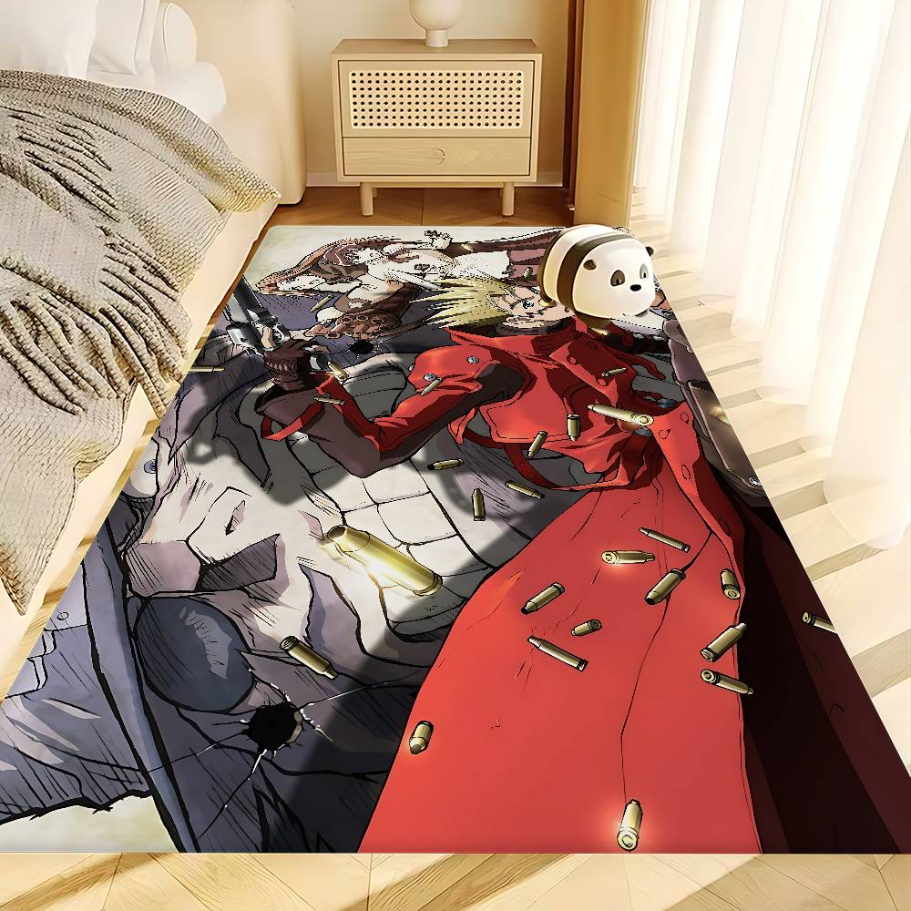 Anime Trigun Stampede Floor Mat Retro Multiple Choice Living Room Kitchen Rug Non-Slip Modern Home Decor