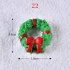 1PC Gifts Santa Claus Miniatures Christmas Tree Resin Figurines Snowman Fairy Garden Decor