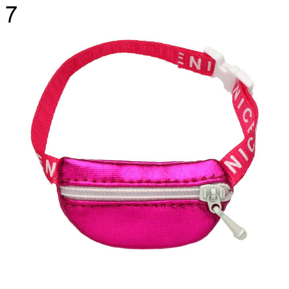 New Accessories 1/6 1/8 1/12 Doll Accessories PU Leather Bag Vest Cloth Bag Dolls Backpack