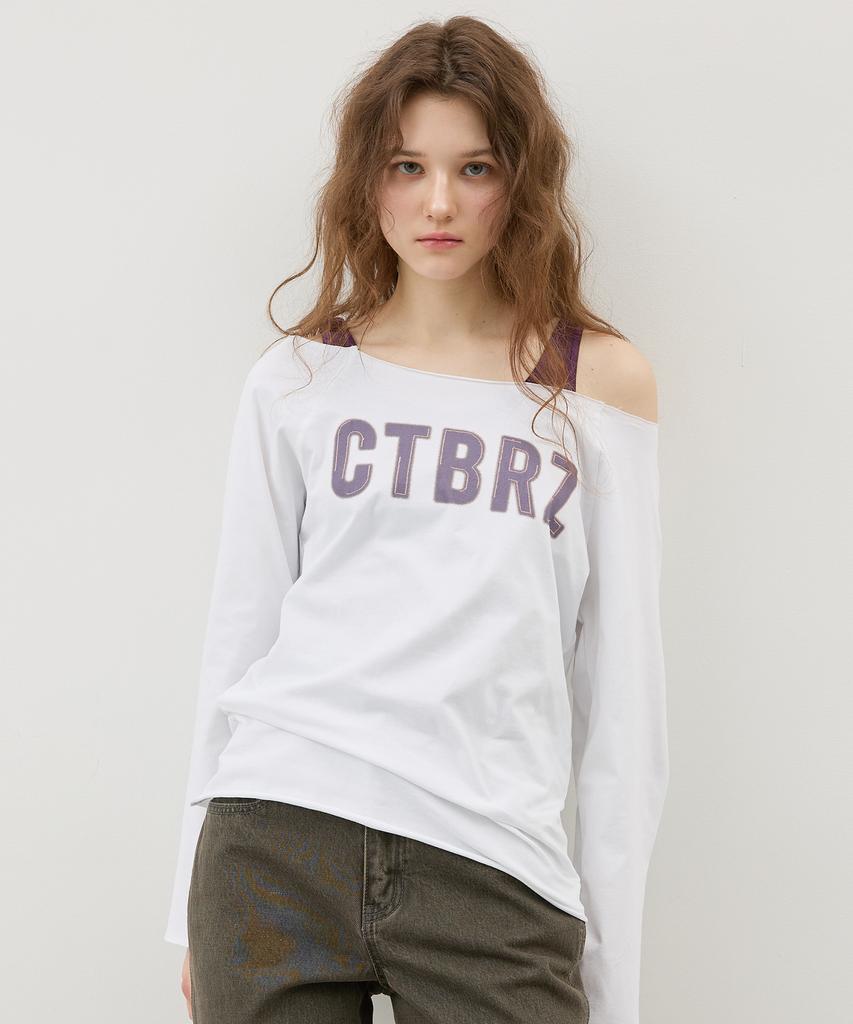 CITYBREEZE Ctbrz Boat Neck Long Sleeve T-Shirt_White