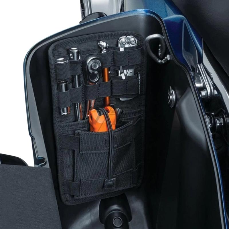 Motorcycle Side Box Storage Bag Nylon Tool Bag for Motorcycle Side Boxes Organize & Protect Your Tools