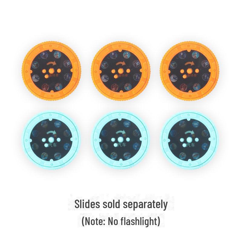 Фонарик-проектор для раннего развития детей - интерактивный ночник в подарок для мальчиков и девочек