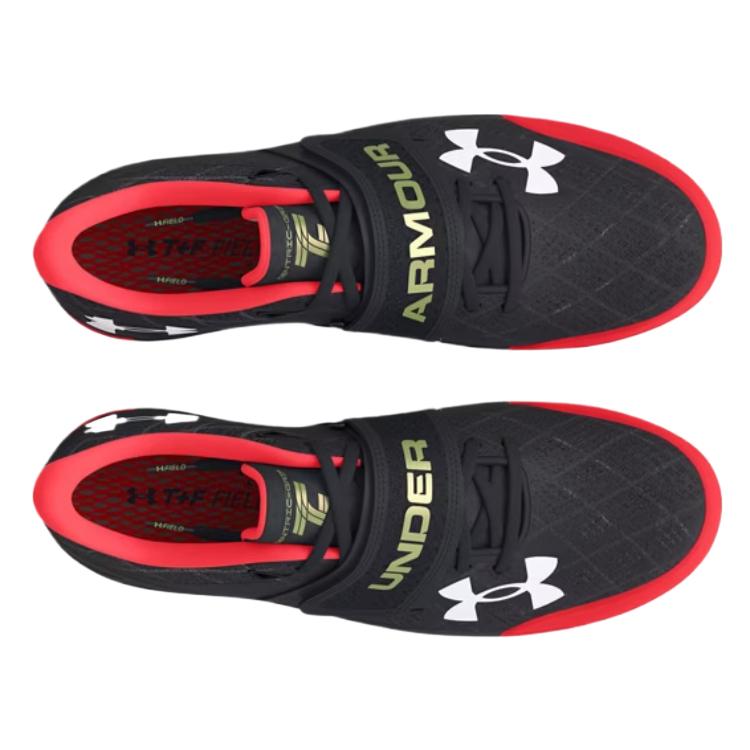 Under Armour Кроссовки унисекс Centric Grip Black Racer Red Белые 3021862-006