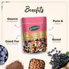 Happilo Premium International Supermom Trail Mix 325 г | Жареный миндаль, семена тыквы, льна и арбуза, сушеная клюква | Закуска из смеси суперпродуктов