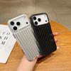 Матовый 3D чехол для телефона с полосками чемодана для For Iphone 17 16 Pro 15 14 13 12 Pro Max Защитный чехол с защитой от падения и ударов Funda