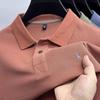 STORN 100% Чистый Хлопок Высококлассный Бренд Мужская Рубашка-поло с Длинным Рукавом Модная Индивидуальная Вышивка Лошади Классическая Футболка Paul