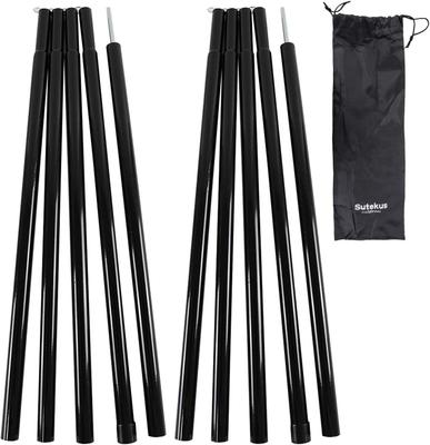 Комплект из 2 регулируемых стоек для палатки Sutekus Tent Tarp Wing (черный)
