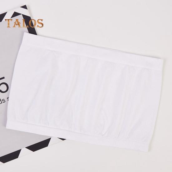 Женский невидимый бюстгальтер без бретелек с мягкой подкладкой, беспроводной противоскользящий пуш-ап, мягкий антиэкспозиционный сплошной цвет, эластичный женский бюстгальтер-бандо, женское нижнее белье