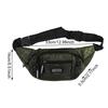 Легкая мужская спортивная поясная сумка на пояс, износостойкая сумка через плечо для путешествий, бега, походов, тренировок