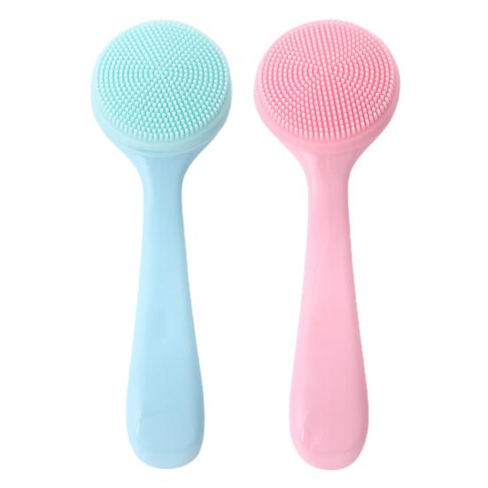 Yousheng Facial Cleansing Brush Skin-friendly Blackhead Removing Handheld Gentle Exfoliating Facial Cleansing Brush for Girl