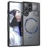 Прозрачный чехол для Red Magic 11 Pro/11 Pro Plus, ТПУ Черный Бампер + ПК Прозрачная Задняя Панель, Ударопрочный Защитный для Red Magic 11 Pro