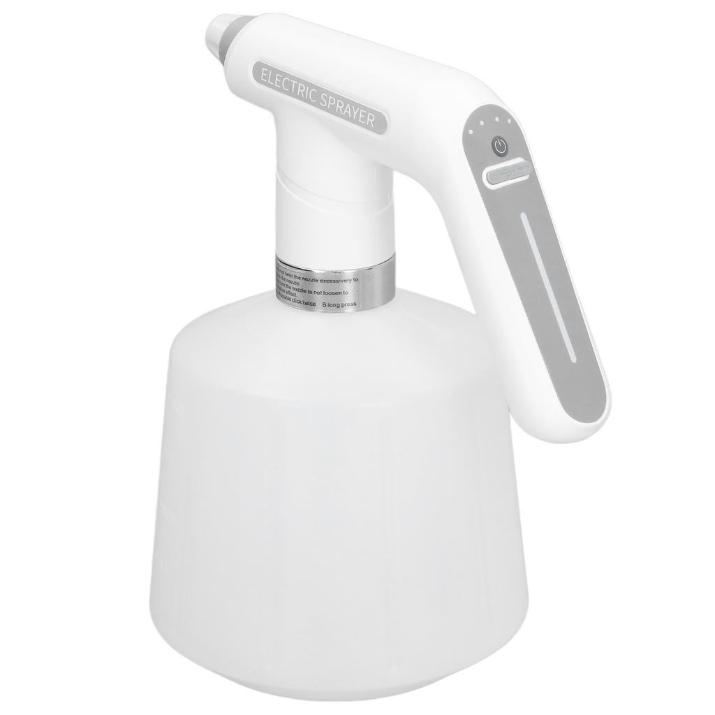 Electric Spray Bottle 2000mah USB Charging ABS and HDPE Rotating Sprinkler Automatic Watering Can