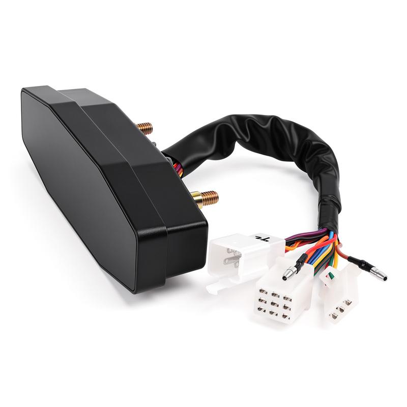 Motorcycle Speedometer 12V Universal Digital Speed Meter LED Oil Gauge Tachometer Dashboard trument Panel Meter LCD Display