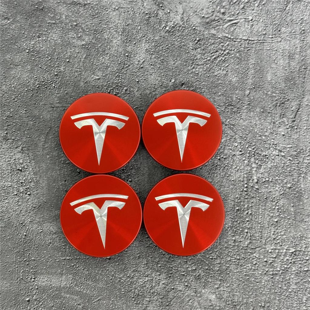ahsgp6 4PCS 56MM GR Sport Emblem Wheel Center Hub Cap Car Rims Cover Hubcaps Tesla Model 3 Y X S