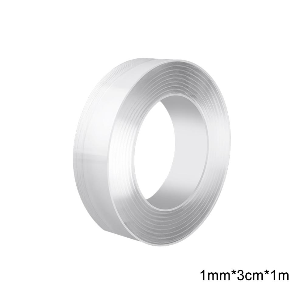 1/2/3/5 м Многоразовая Двусторонняя Клейкая Нано Бесследная Лента Съемная Наклейка Моющаяся Клейкая Петля Диски Завязка Клей Защита от царапин