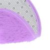 40cm Round Bathroom Bedroom Coral Fleece Soft Non-slip Floor Mat Rug Home Decor