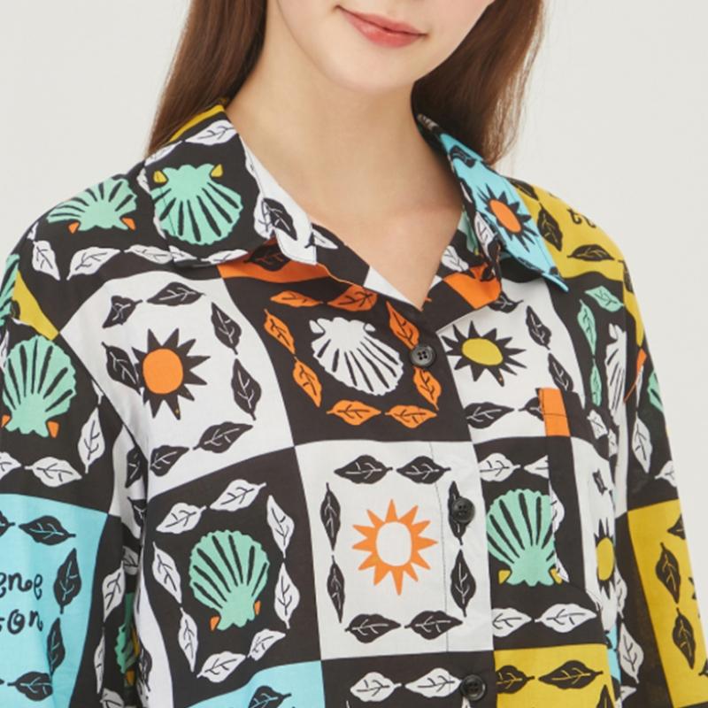  Benetton  Benetton Jeffrey Blouse Babla4441 Mu