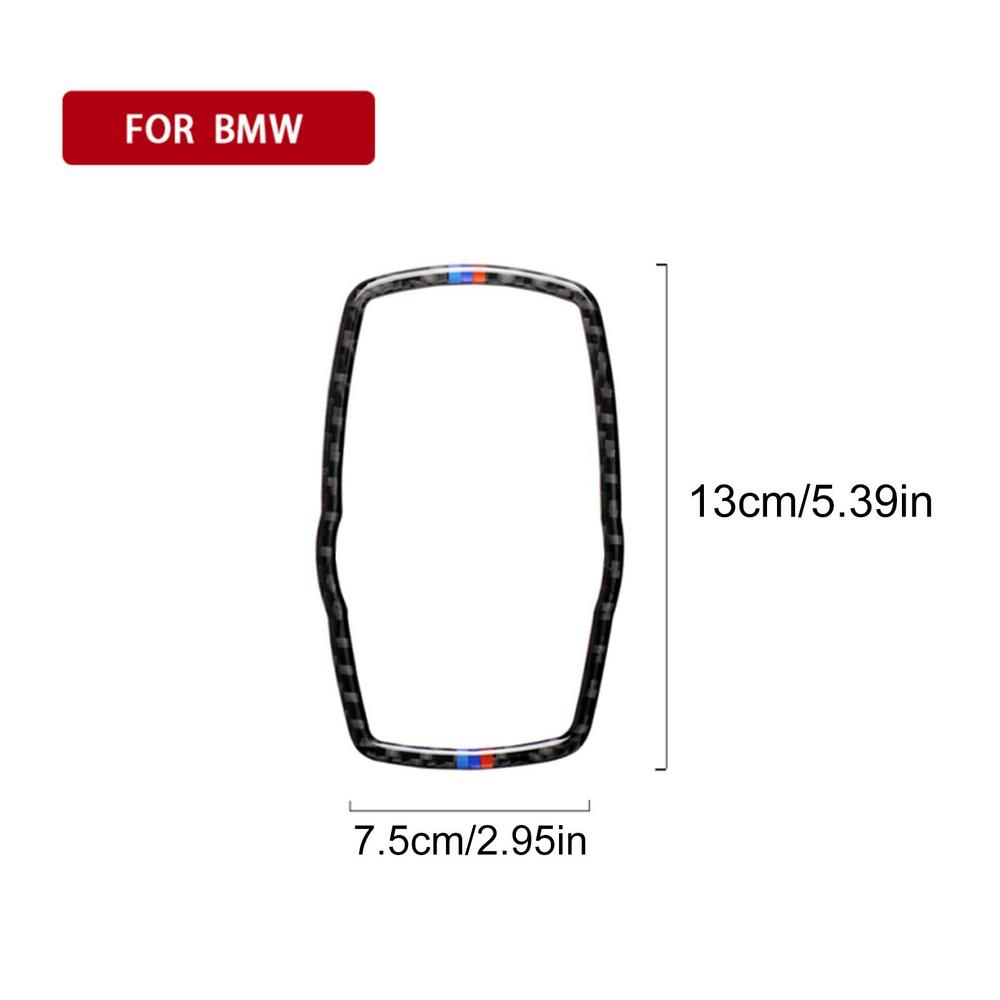 Автомобильная рамка из углеродного волокна для BMW, наклейки на кнопки Media, крышка ручки для F10 F20 F30 F34 F07 F25 F26 F15 F16 F-Best Interior