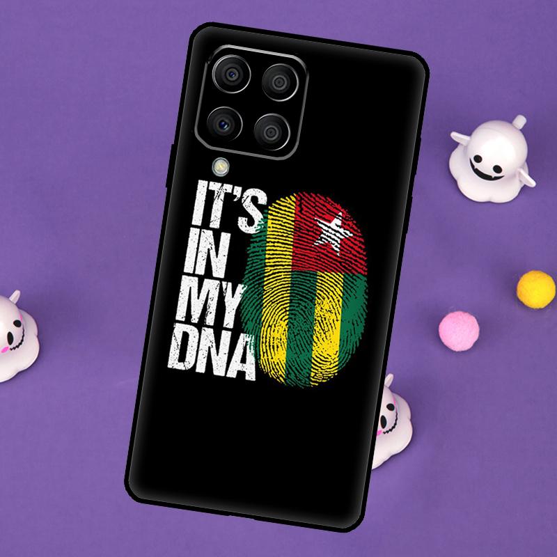 Togo Flag Cover For Samsung Galaxy M55 M15 M33 M13 M23 M53 M31 M51 M14 M34 M54 M20 M30s M52 M32 Case