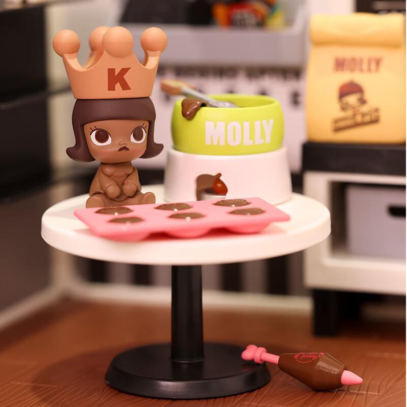 POP MART MOLLY Коллекция Кухня Милые Мистери Боксы, Один Мистери Бокс