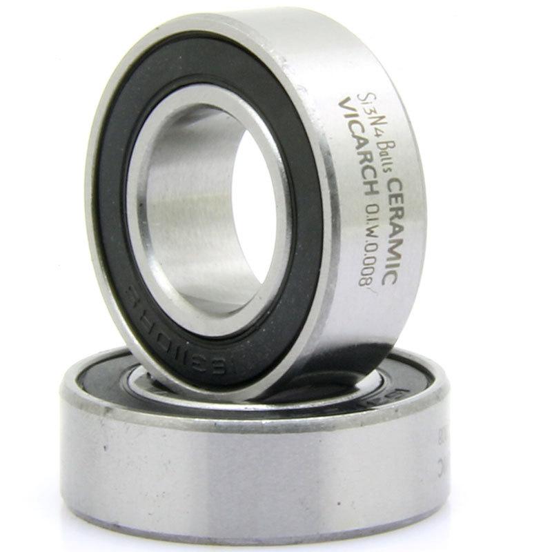 Road Bike Mountain Bike Hub Ceramic Bearings for Disc Brake QR Thru Axle Hubs Super Light Lubricant 6802 6803 6902 6903 6800