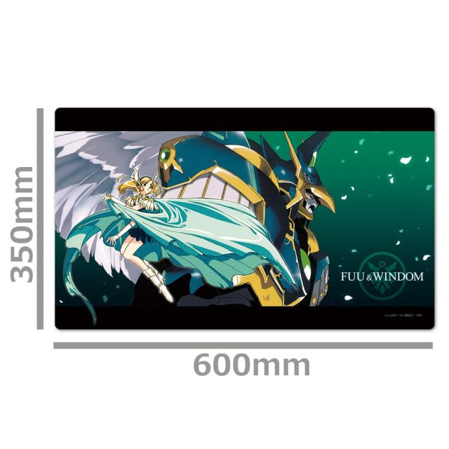 TV Anime Knight Character Rubber Mat Hououji Style "Magic Rayearth"