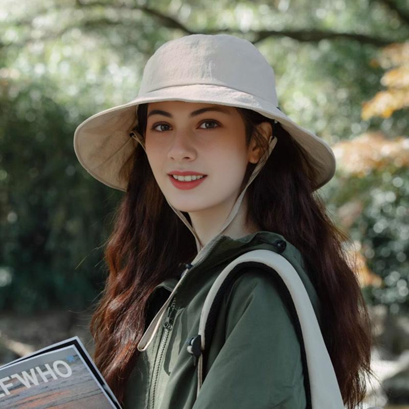 Женская летняя солнцезащитная шляпа от УФ-лучей, водостойкая, легкая, дышащая кепка, складная, портативная для пеших прогулок на природе