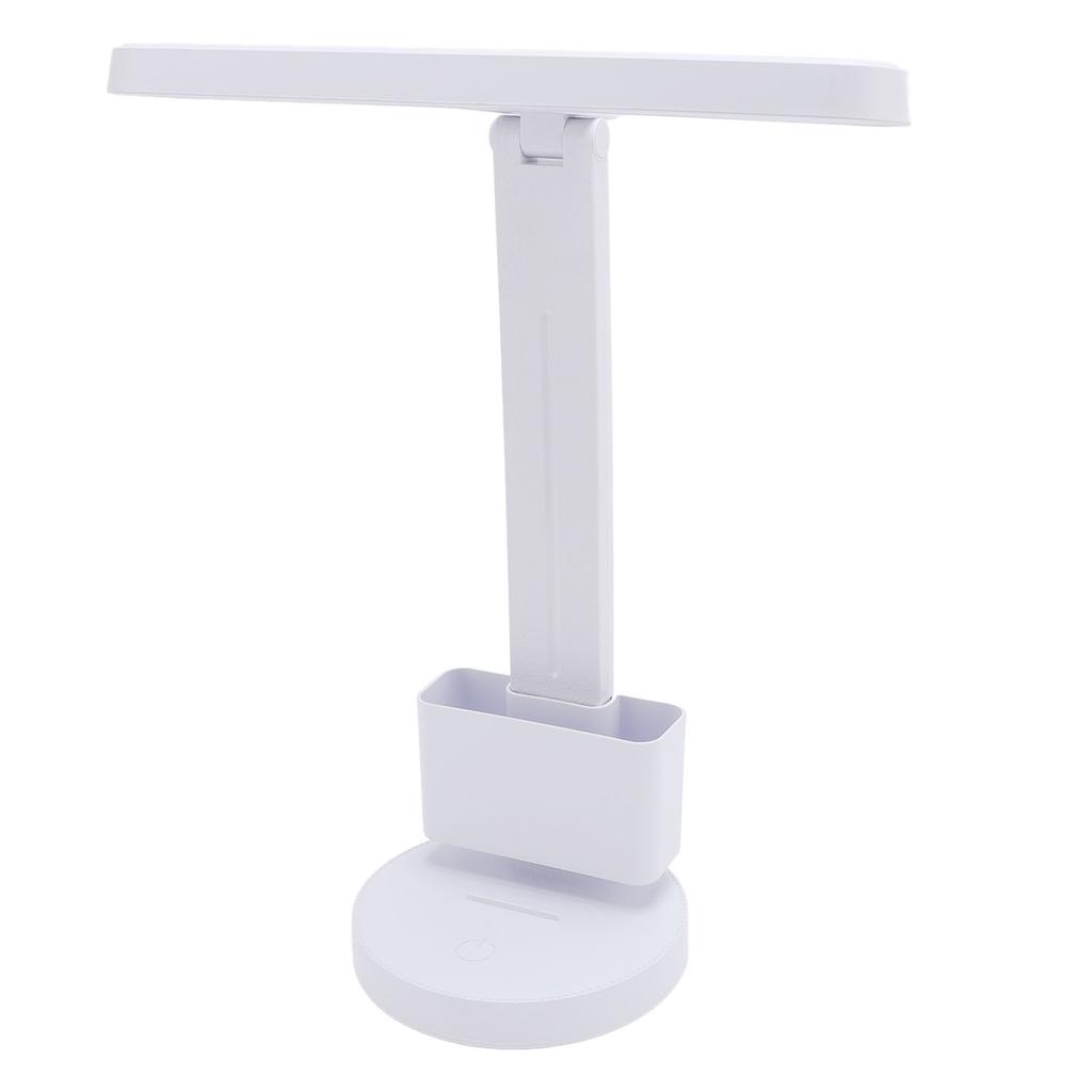 LED Desk Lamp with Detachable Pen Holder Phone Holder Dimmable 3 Color Temperatures Adjustable
