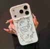 Английская школа рыб выдолбленная для Apple 17/iPhone15/16Promax Huawei pura80 матовый цвет серебристый