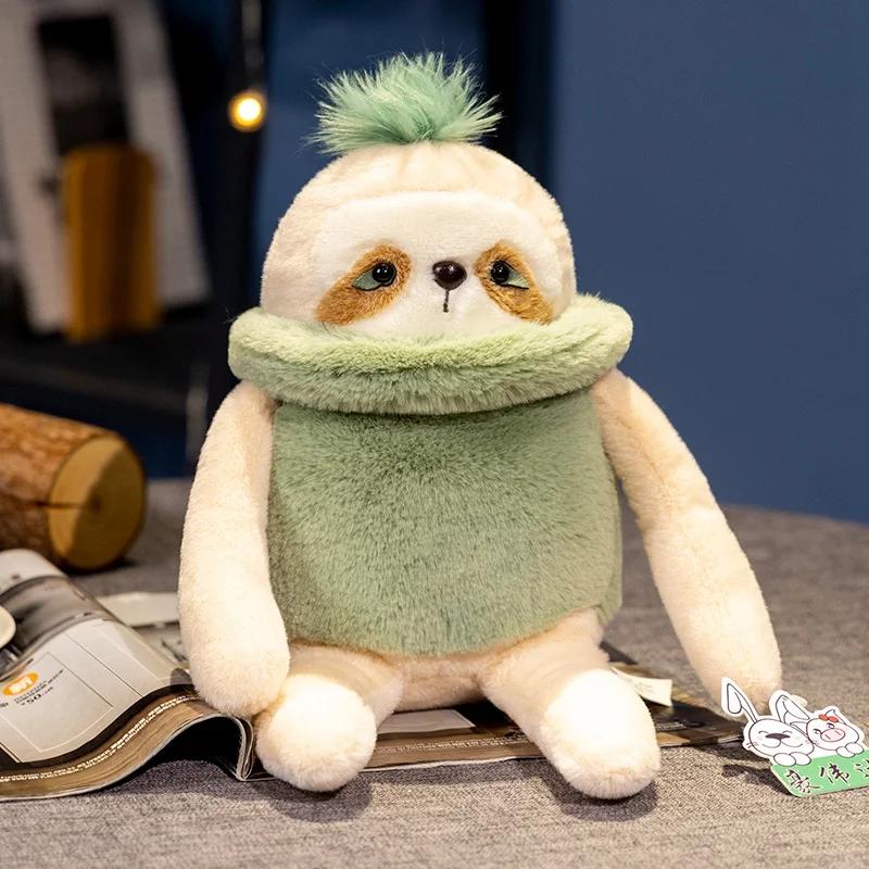 23 см плюшевое животное ленивый ленивец настоящие мягкие животные кукла игрушка подарки дети девочки домашний декор праздничные принадлежности