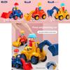 Игрушка Инженерная Машина с Инерционным Управлением для Детей от 3 до 6 лет