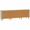 TV Cabinet in Sonoma Oak Finish 150 x 31 x 50 cm Particleboard