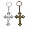 Большой крест кулон брелок цветочный филигранный крест винтажный готический крест брелок рождественские подарки