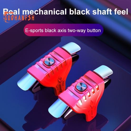 2Pcs F01 Metal Buttons Mobile Shooting Trigger Controller Gamepad for PUBG Electronics