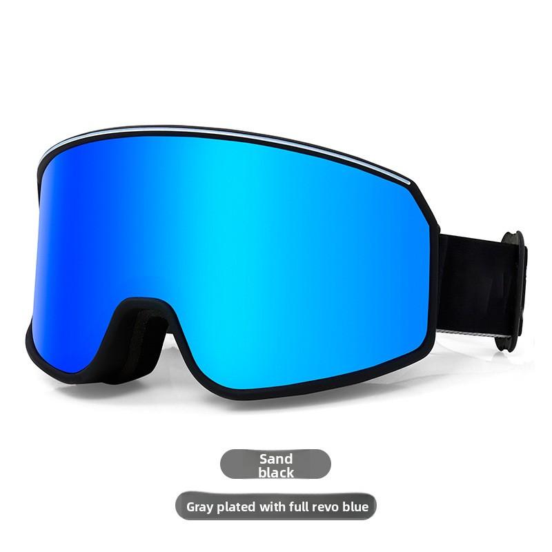 Spherical Ski Goggles Ski Goggles Double-layer Anti-fog Men's and Women's Outdoor Ski Glasses