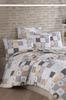 Elvan Ranforce Duvet Cover Set, Duvet Cover 200x220, Sheet 240x260, Double Size, King Size