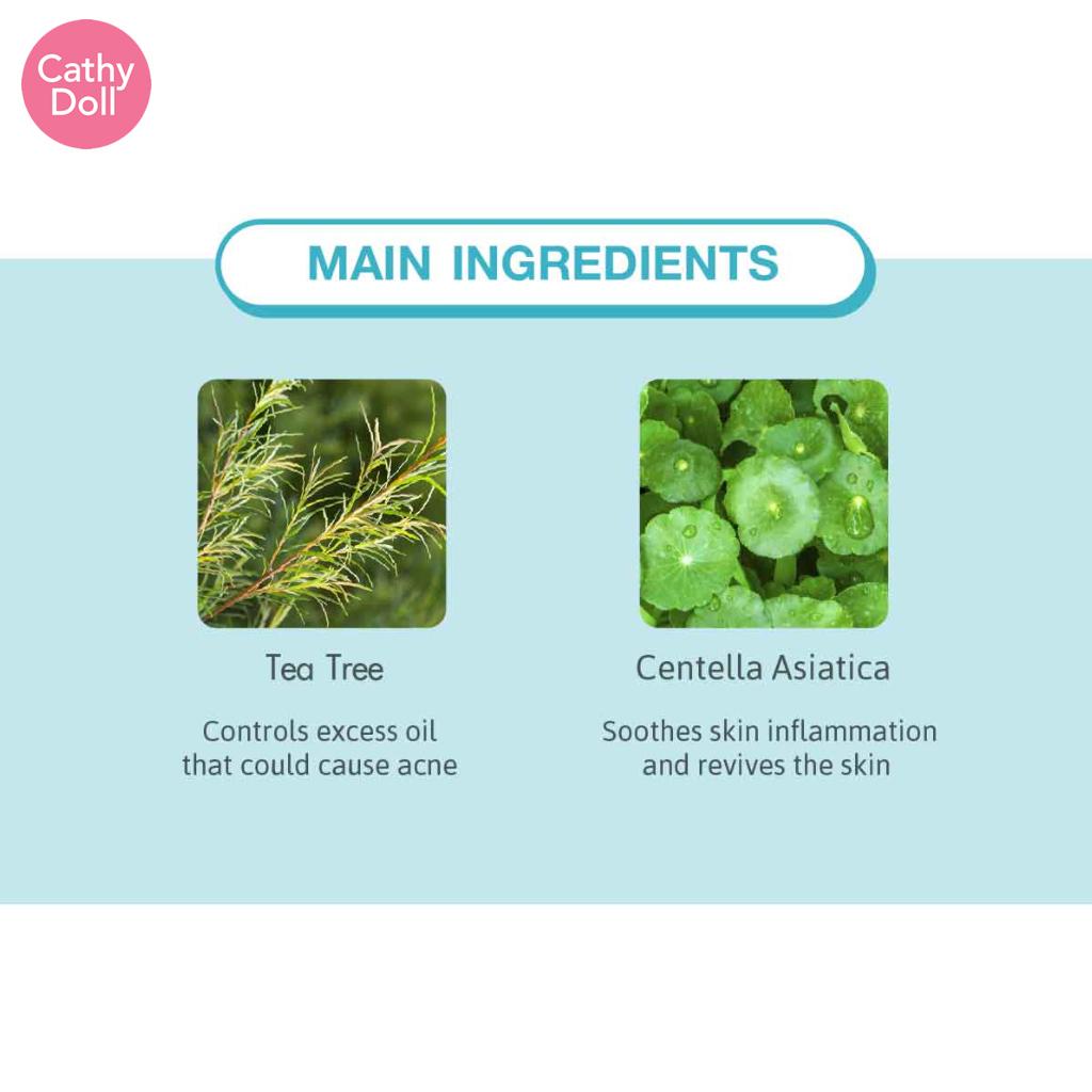Cathy Doll Очищающая пенка для лица Anti-Acne Cushion 120 мл - Thai Skin Care
