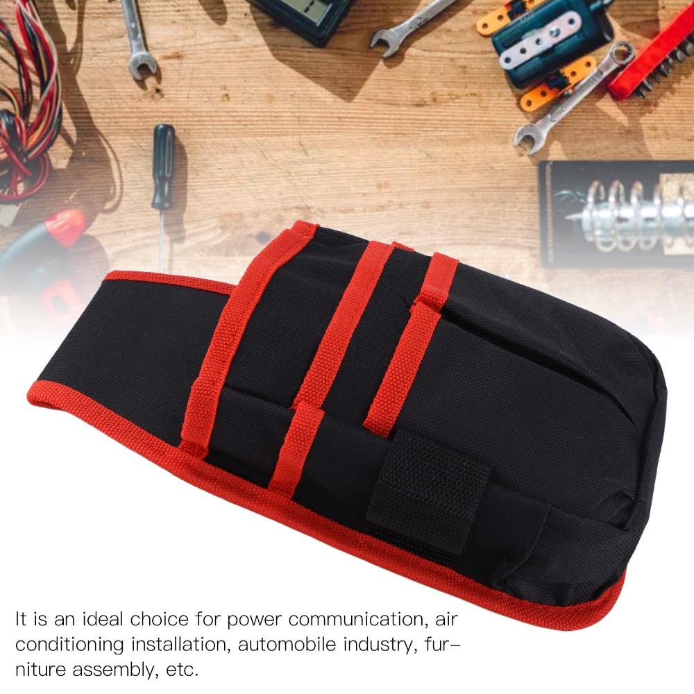 Oxford Cloth Tool Pouch Heavy Duty Utility Tool Belt Tool Waist Bag  for Carpenters Mechanics