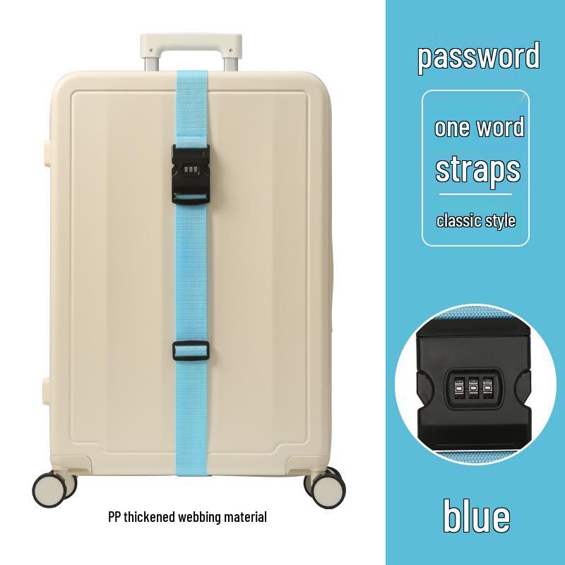 Ремень для багажа с кодовым замком - Надежное крепление для чемоданов
