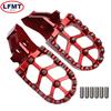 For Surron Ultra Bee UltraBee UB Wide Motorcycle Footpegs Foot Pegs Rests Electric Dirt Bike Pedals Aluminium Alloy MX Ultrabee
