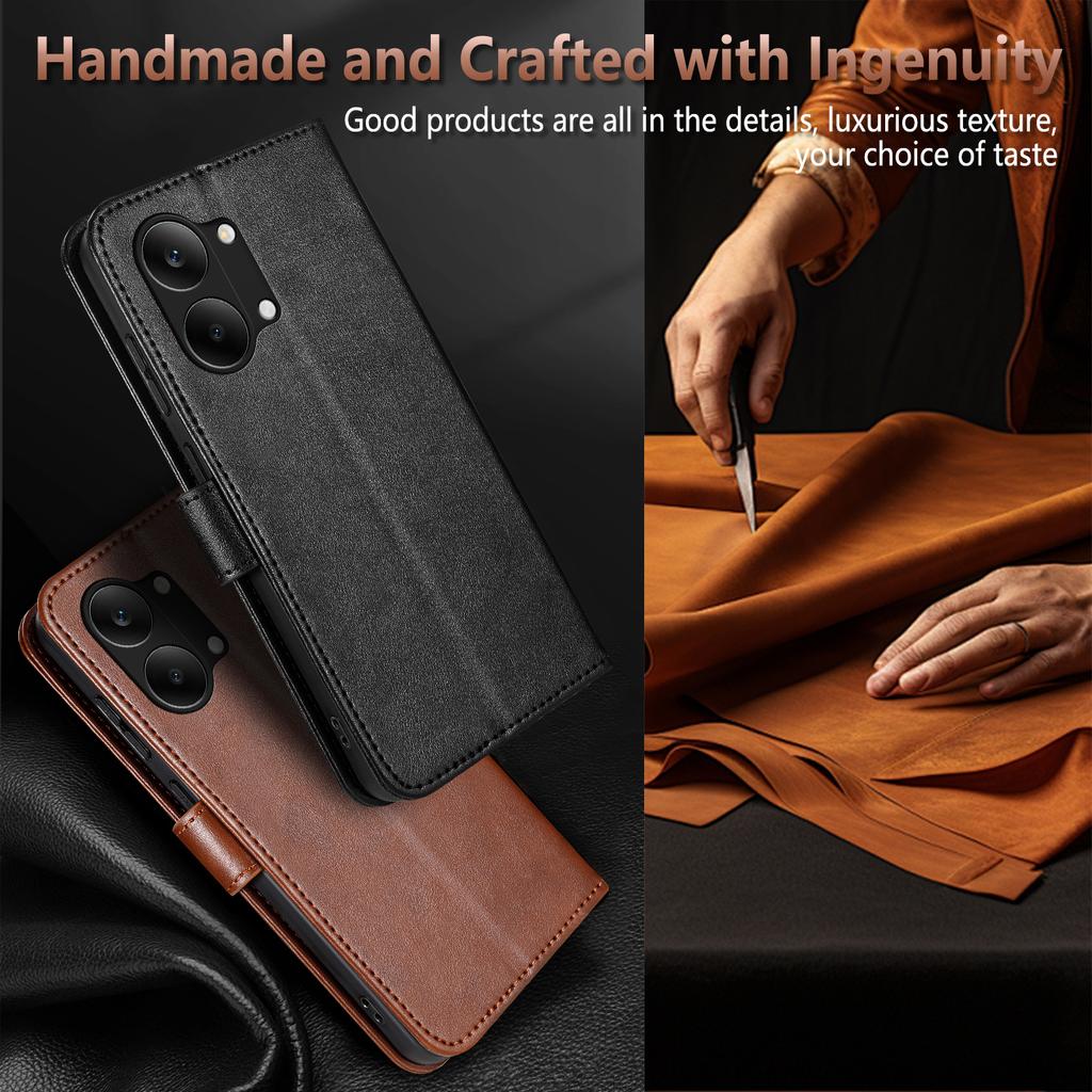 EUCAGR Деловая сумка-кошелек Магнитный Мягкий ТПУ ПУ Кожаный чехол для Xiaomi POCO X8 Pro Max/POCO X8Pro Max Держатель Ударопрочная крышка