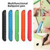 Творческий многофункциональный 3 в 1 пластиковая линейка шариковая ручка со складными ножницами ручки для письма офисные школьные канцелярские принадлежности