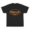 Новая Унисекс Футболка с Логотипом Klipsch Смешной Размер от S до 5XL